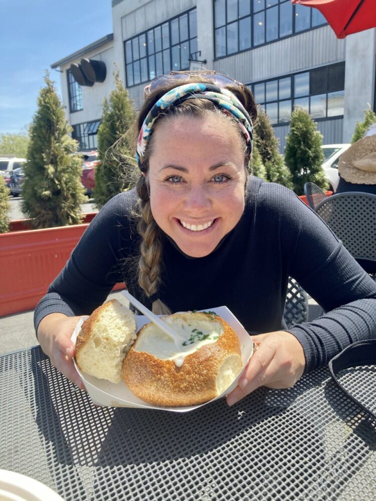 San Francisco Boudin Bakery Clam Chowder