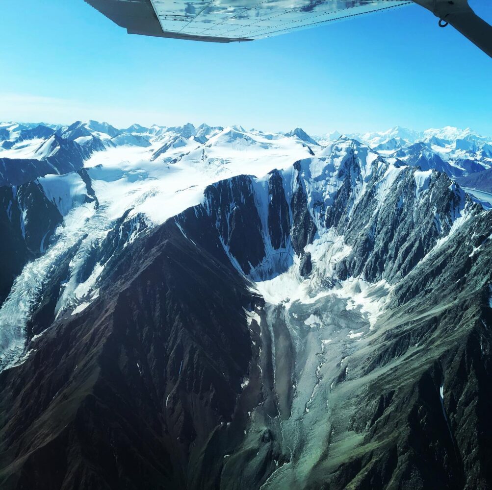 Un petit tour de glacier avec Rocking Star Adventures à Haines Junction.